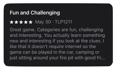 Review: Fun and Challenging