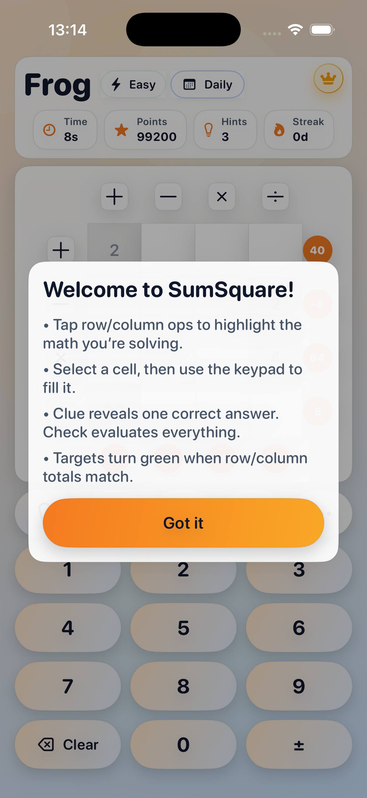 SumSquare gameplay preview